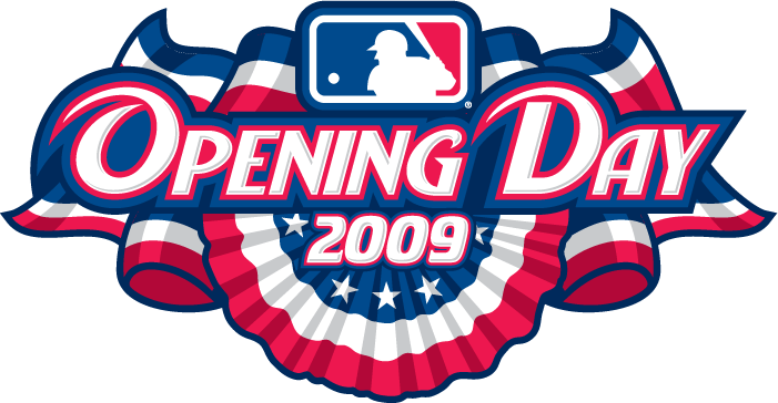 MLB Opening Day 2009 Primary Logo iron on transfers for clothing